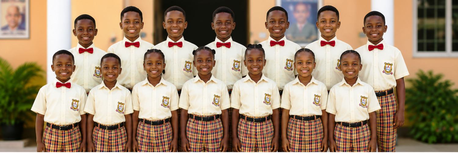 New Hope Schools pupils group portrait